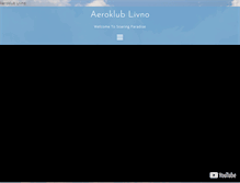 Tablet Screenshot of aeroklub.livno.org